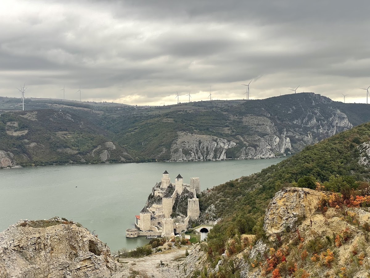 Обзорная площадка на Голубацкую крепость — фото