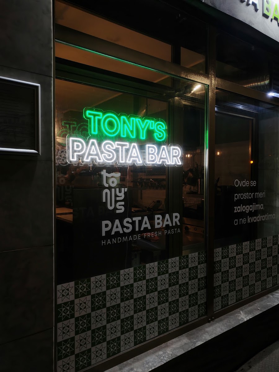 Tony's pasta bar — fotografija