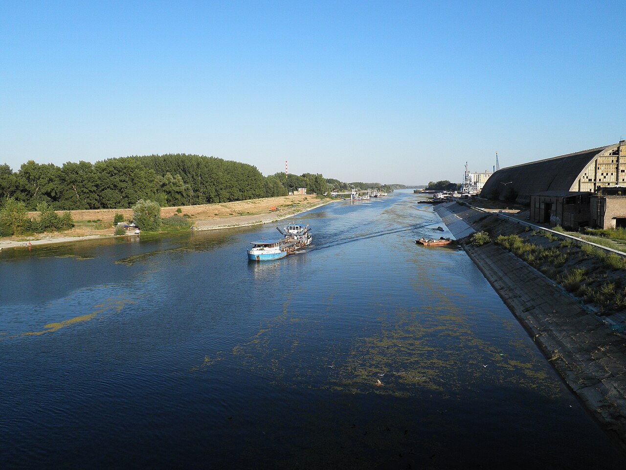 Kanal DTD (Begejska petlja / šlajzovi, Banat) — фото