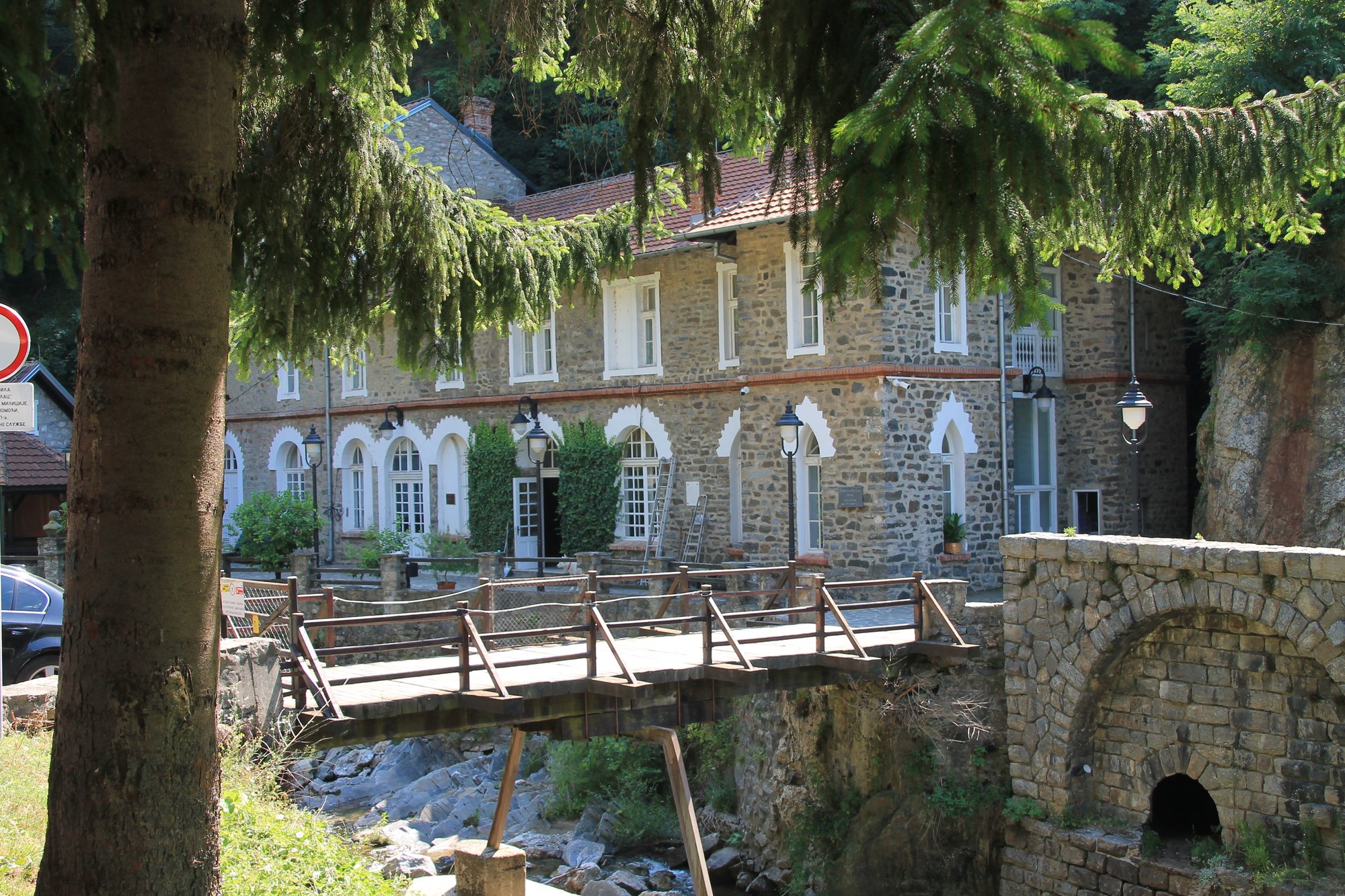 Small hydroelectric power plant Vucje — photo