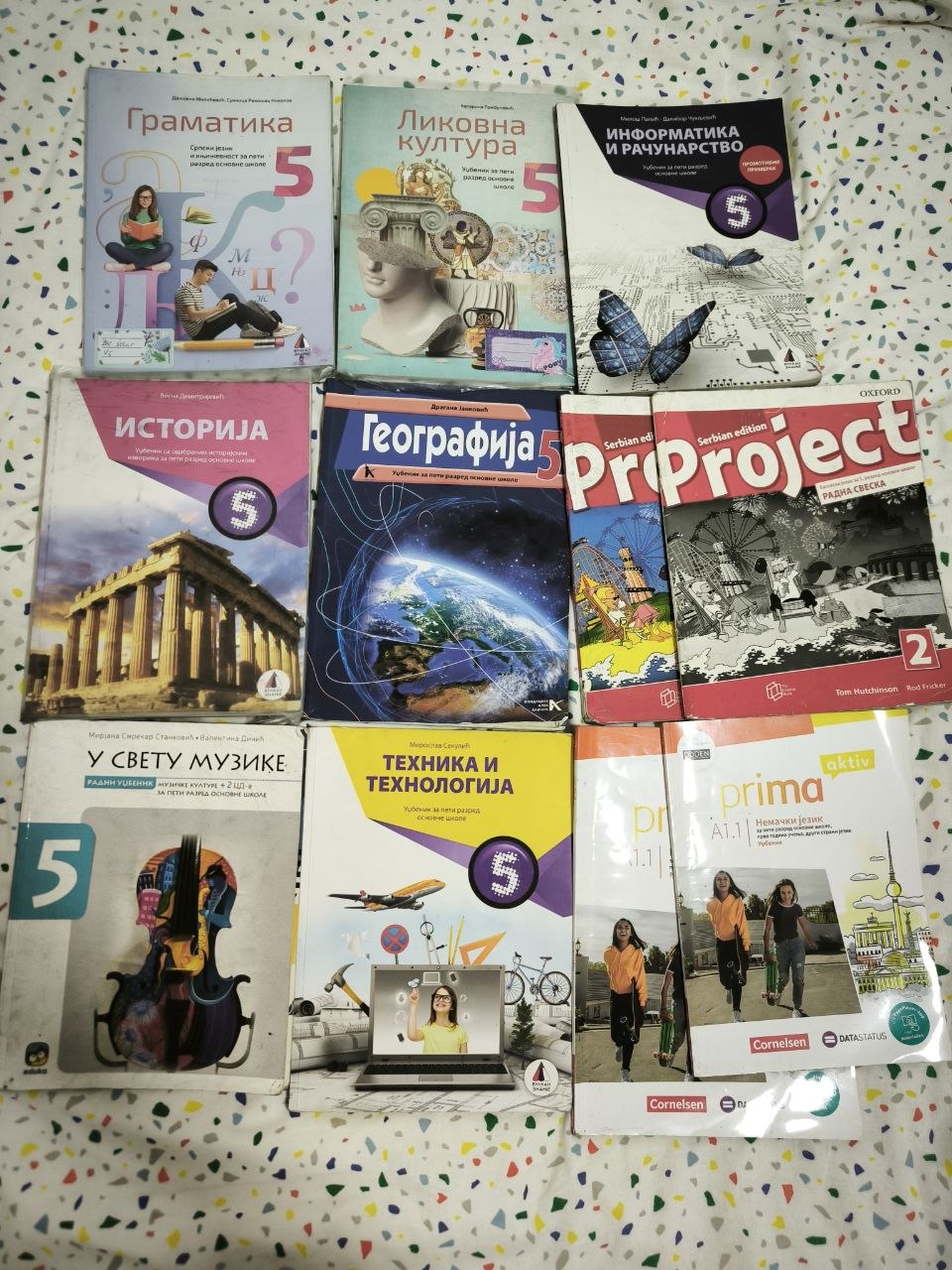 Учебники за 5 класс. — фото