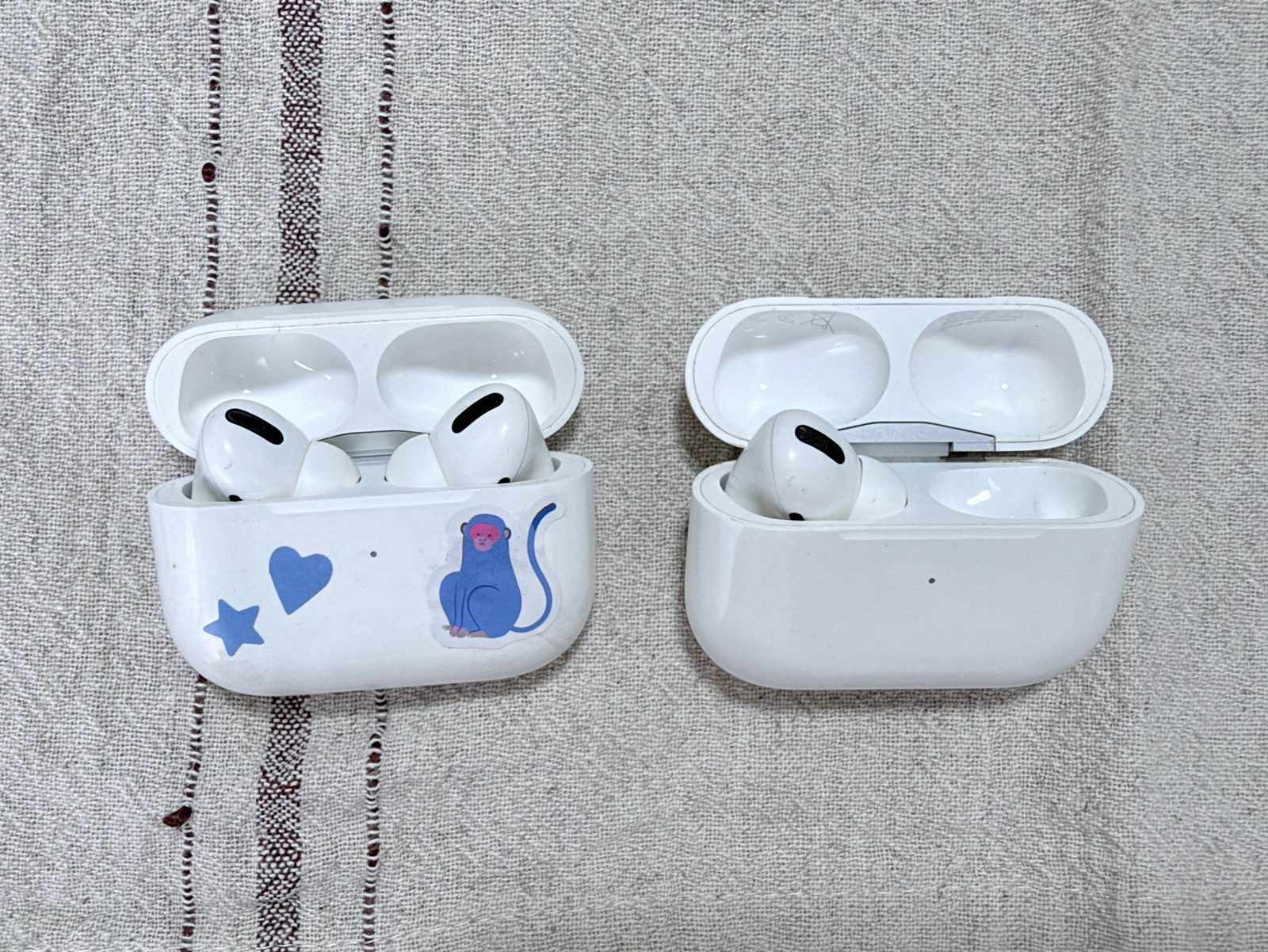 Apple AirPods Pro 1-го поколения, активное шумоподавление и режим прозрачности. — фото