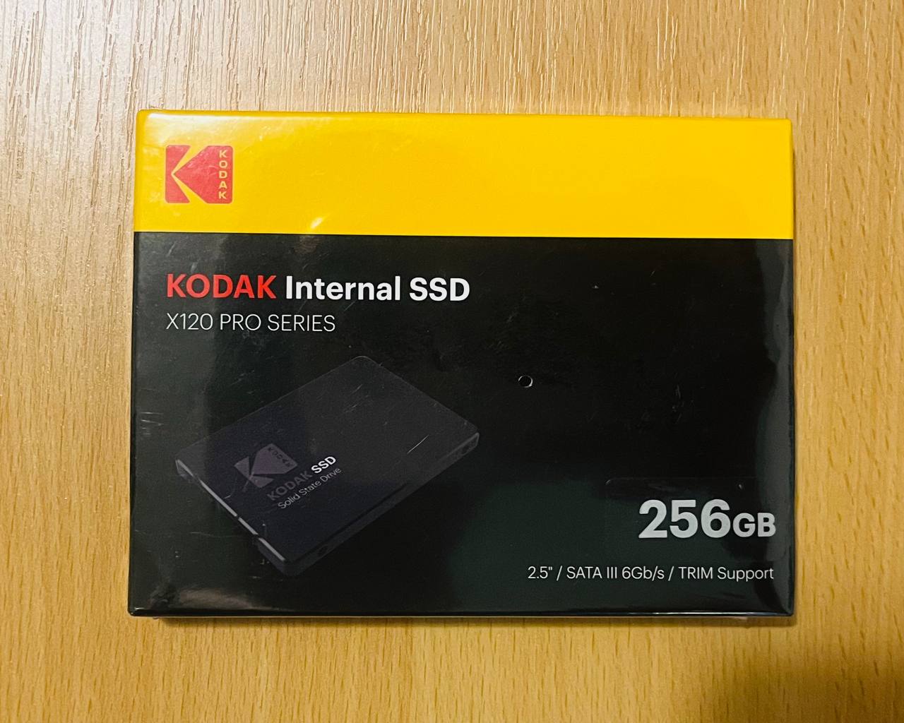 Продаю KODAK SSD SATA III, 256 GB Цена 6500 RSD Район Ново Населье — фото