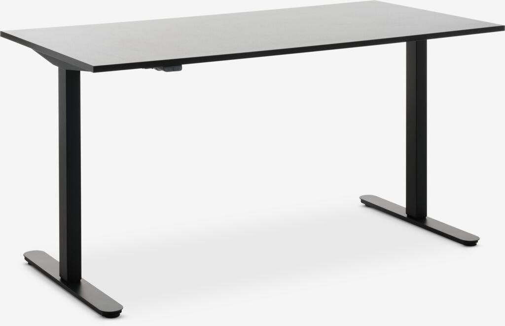 • Table - size 140 by 70 black with adjustable height (buttons) - 19 000 dyn. — photo