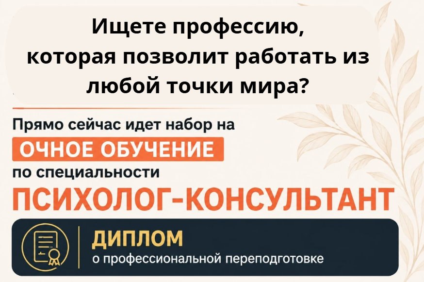 Набор в группу на курс переподготовки