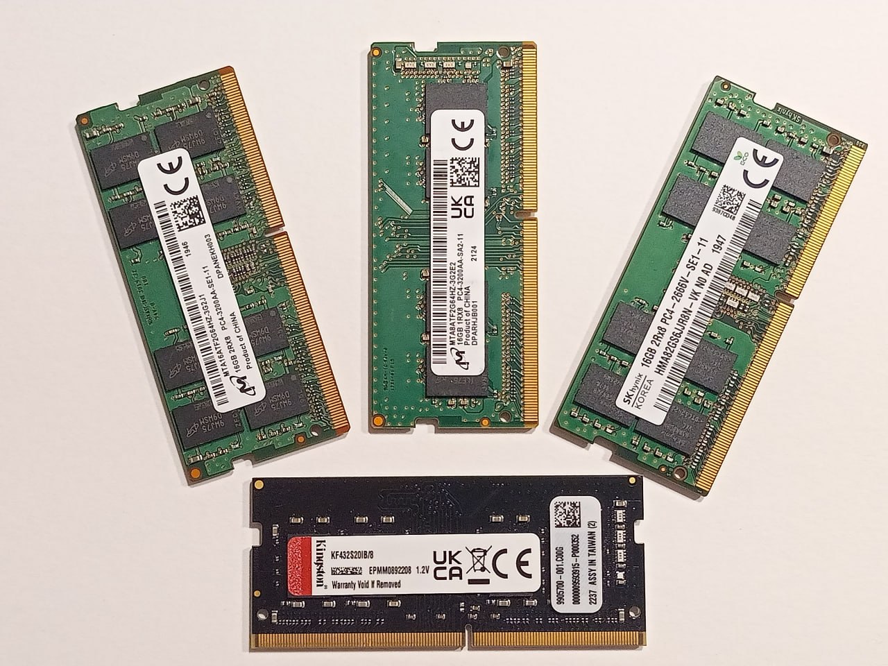 Продажа оперативной памяти и SSD для ноутбуков в Белграде — фото