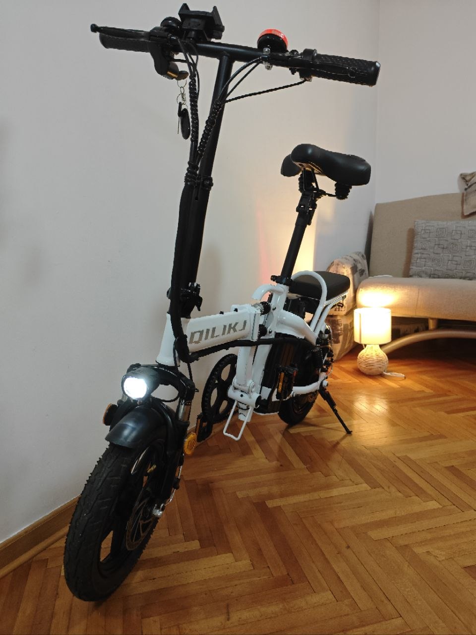 Продаю стильный электро велосипед Flying Pigeon / QILIKJ K3 400w, 48v, 11ah 2025 года в отличном состоянии. — фото